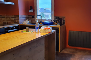 cuisine aménagée 300x200 Rénovation électrique d'une cuisine au Mans